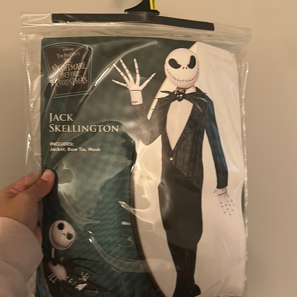 Jack Skellington adult costume, Adult Medium